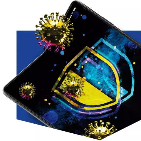 Folia antywirusowa na ekran telefonu 3mk SilverProtection+ Folded Edition do Samsung Galaxy Z Flip 6