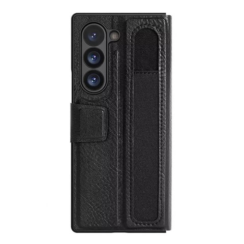 Etui Nillkin Aoge Leather Case na Samsung Galaxy Z Fold 6 5G - czarne