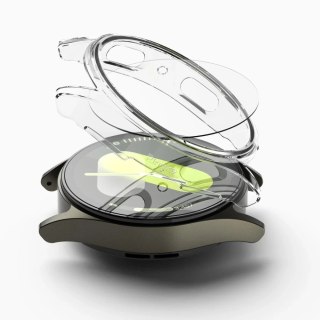 Etui ze szkłem Ringke Slim & Tempered Glass do Samsung Galaxy Watch 7 (44 mm) Clear