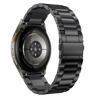 Bransoleta Stainless do Samsung Galaxy Watch 4 / 5 / 5 Pro / 6 / 7 Black