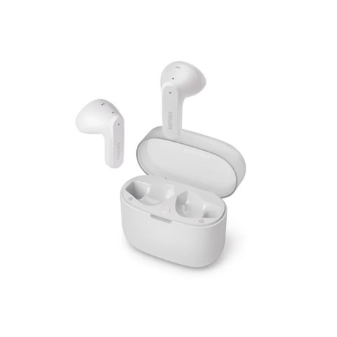 Słuchawki Philips douszne TWS bezprzewodowe Bluetooth True Wireless białe phil-tat2139wt/00