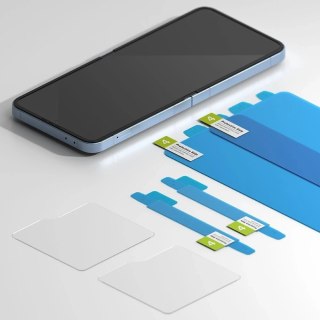 Zestaw Ochronny Ringke 3-In-1 Protector 2-Set Galaxy Z Flip 6 Clear