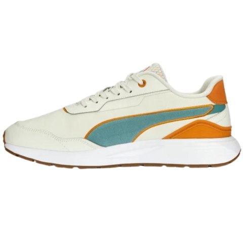 Buty damskie Puma Runtamed Plus kremowo-pomarańczowe 389237 02