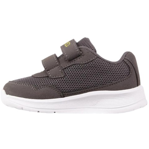 Buty dla dzieci Kappa Cracker II szaro-limonkowe 280009M 1633 Buty dla dzieci Kappa Cracker II szaro-limonkowe 280009M 1633