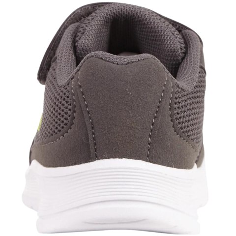 Buty dla dzieci Kappa Cracker II szaro-limonkowe 280009M 1633 Buty dla dzieci Kappa Cracker II szaro-limonkowe 280009M 1633