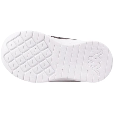 Buty dla dzieci Kappa Cracker II szaro-limonkowe 280009M 1633 Buty dla dzieci Kappa Cracker II szaro-limonkowe 280009M 1633