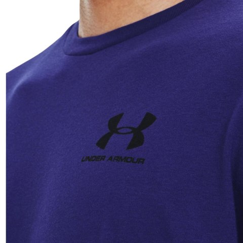 Koszulka męska Under Armour Sportstyle Left Chest SS niebieska 1326799 468 Koszulka męska Under Armour Sportstyle Left Chest SS niebieska 1326799 468