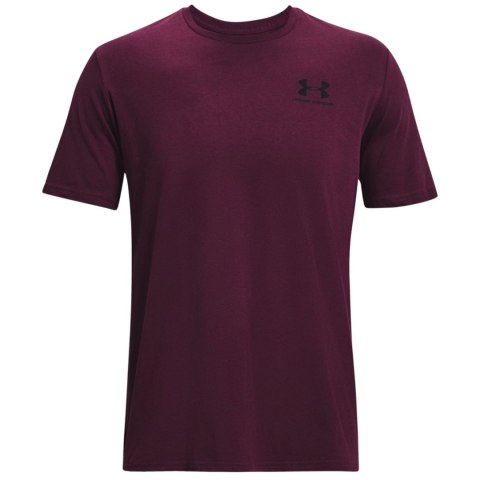 Koszulka męska Under Armour Sportstyle Left Chest SS purpurowa 1326799 572 Koszulka męska Under Armour Sportstyle Left Chest SS purpurowa 1326799 572