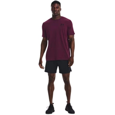 Koszulka męska Under Armour Sportstyle Left Chest SS purpurowa 1326799 572 Koszulka męska Under Armour Sportstyle Left Chest SS purpurowa 1326799 572