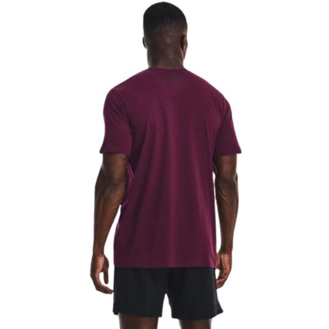 Koszulka męska Under Armour Sportstyle Left Chest SS purpurowa 1326799 572 Koszulka męska Under Armour Sportstyle Left Chest SS purpurowa 1326799 572