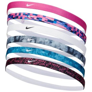 Opaski na włosy Nike Printed 6 szt. N0002545611OS