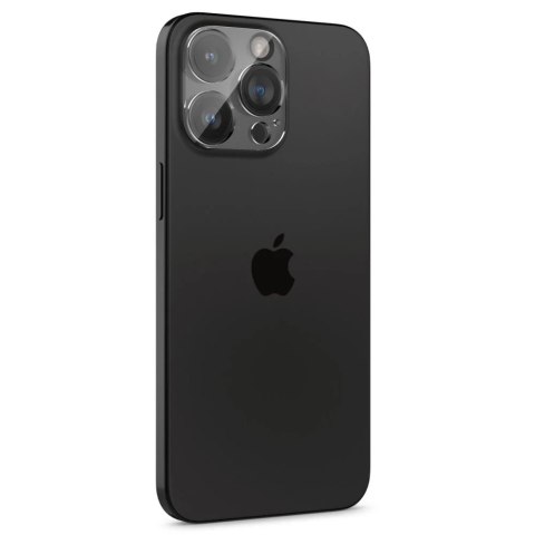 2 x Osłona Aparatu Spigen Optik.TR "Ez Fit" Camera Protector do iPhone 14 Pro / Pro Max / 15 Pro / Pro Max Crystal Clear