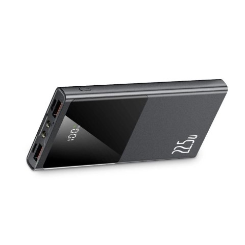 Powerbank PB12-22.5W Power Bank (2 x USB-A, USB-C, Lightning) 10000 mAh Szary