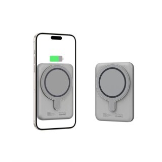 Powerbank magnetyczny PB10 Lifemag Magsafe Power Bank 5000mah Titanium