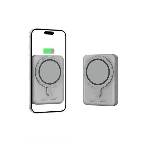 Powerbank magnetyczny PB11 Lifemag Magsafe Power Bank 10000mah Titanium