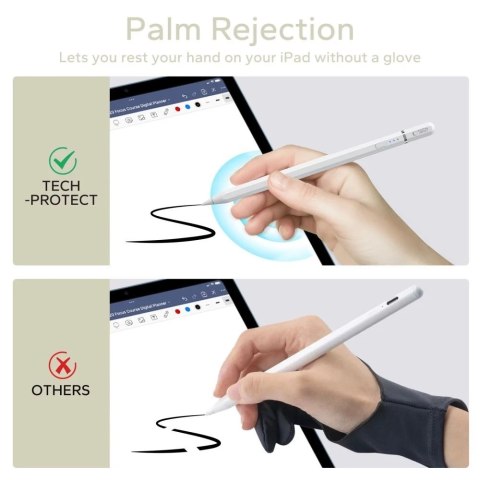 Rysik Digital Magnetic Stylus Pen "3" do Ipad White