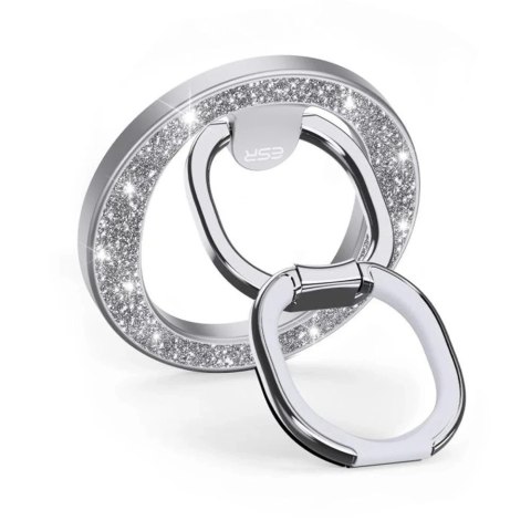Uchwyt magnetyczny ESR HaloLock Magnetic MagSafe Ring Stand na telefon palec Rhinestone