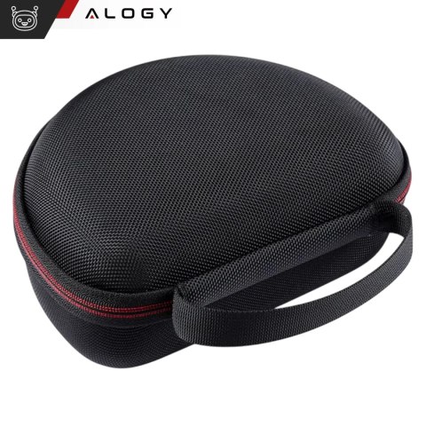 Etui ochronne na słuchawki do JBL Tune 600/510/500/460/450 Alogy Hard Case obudowa ochronna na zamek Czarne