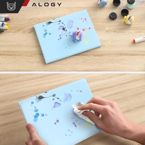 Etui ochronne z klawiaturą Alogy Keyboard case z miejscem na rysik klawiatura bezprzewodowa do Apple iPad 11 2025 / iPad 10.9 20