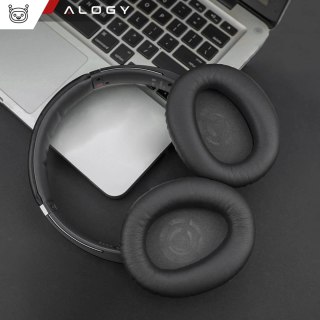 Nauszniki 2x wymienne pady gąbki do słuchawek do SONY WH-CH700N MDR-ZX770BN ZX Czarne