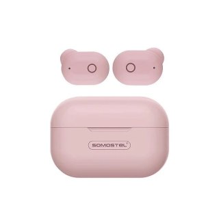 Słuchawki Bluetooth Somostel Earbuds J58 TWS Różowy