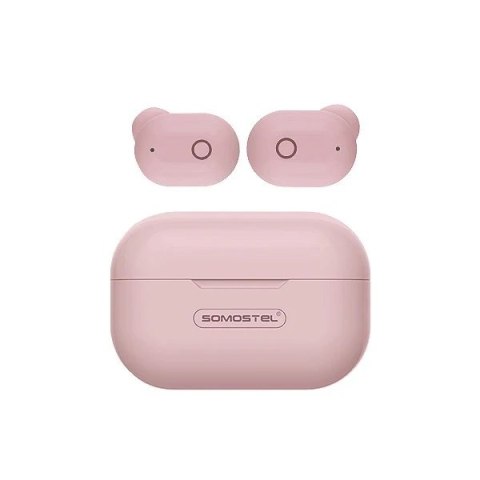 Słuchawki Bluetooth Somostel Earbuds J58 TWS Różowy