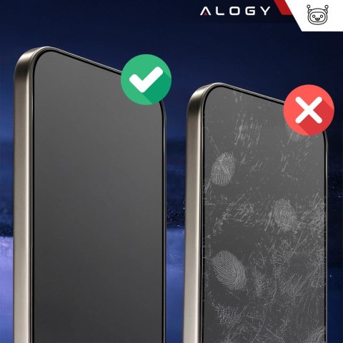 Szkło hartowane Prywatyzujące do Samsung Galaxy S23 matowa ochrona na ekran Alogy Privacy Glass