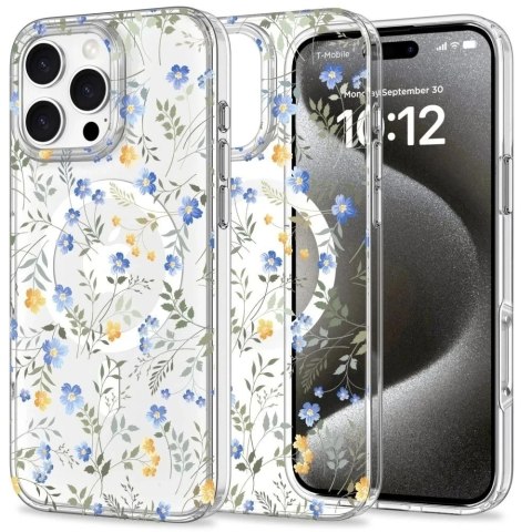 Etui do iPhone MagMood MagSafe iPhone 16 Pro Spring Flowers