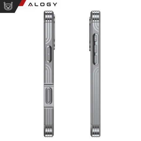 Etui ochronne na telefon do Apple iPhone 16 Pro Alogy Shield360 MagCase™️ do MagSafe obudowa z ochroną wyświetlacza i aparatu Ti