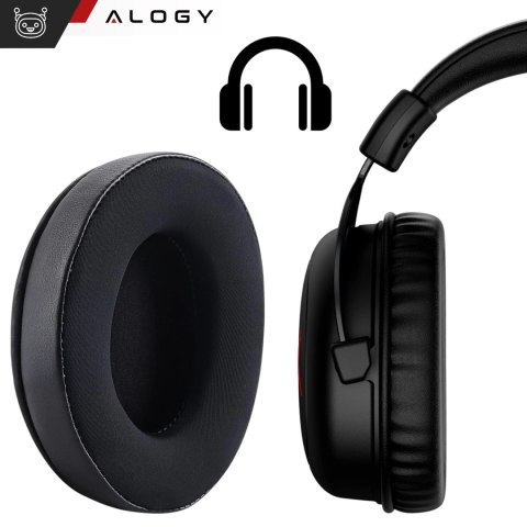 Nauszniki 2x wymienne pady gąbki do słuchawek do HyperX Cloud I / II / Alpha / Pro / S / X / Core / Stinger / Flight