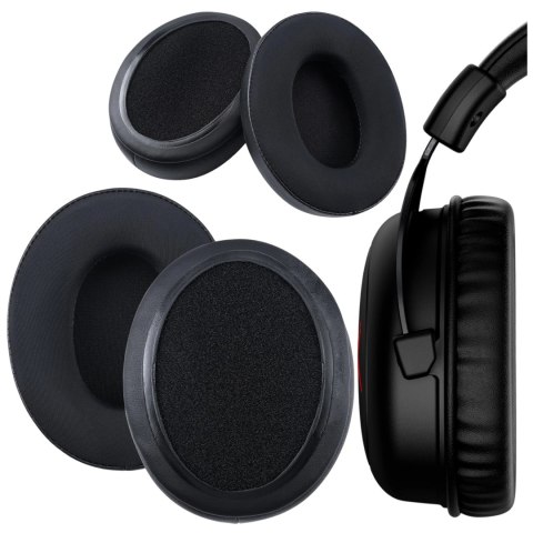 Nauszniki 2x wymienne pady gąbki do słuchawek do HyperX Cloud I / II / Alpha / Pro / S / X / Core / Stinger / Flight
