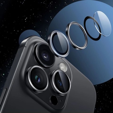 Osłona aparatu Hofi Camring Pro+ iPhone 16 Pro / 16 Pro Max Black