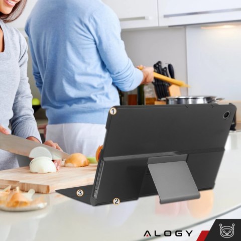 Etui ochronne do Lenovo Tab Plus 11.5" 2024 TB351FU Alogy Book Cover Case obudowa na tablet Czarne