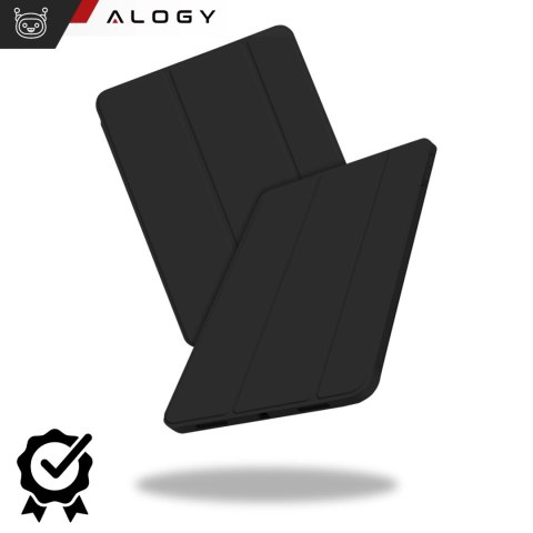 Etui ochronne z miejscem na rysik do Apple iPad Air 13" 2024/2025, iPad Pro 12.9" 2018-2022 Alogy Book Cover Case obudowa na tab