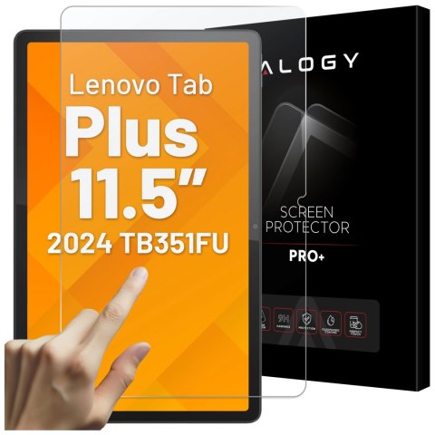 Szkło hartowane do Lenovo Tab Plus 11.5" 2024 TB351FU TB351 Alogy Screen Protector Pro+ 9H ochronne na ekran