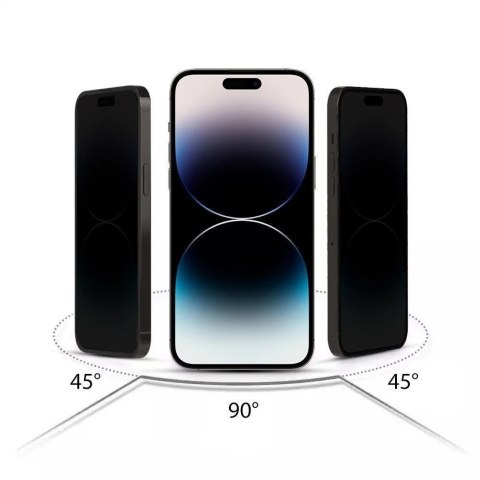 Szkło prywatyzujące Hofi Anti Spy Glass Pro+ 2-Pack do iPhone 16 Privacy