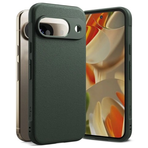 Etui ochronne plecki Ringke Onyx do Google Pixel 9 Dark Green