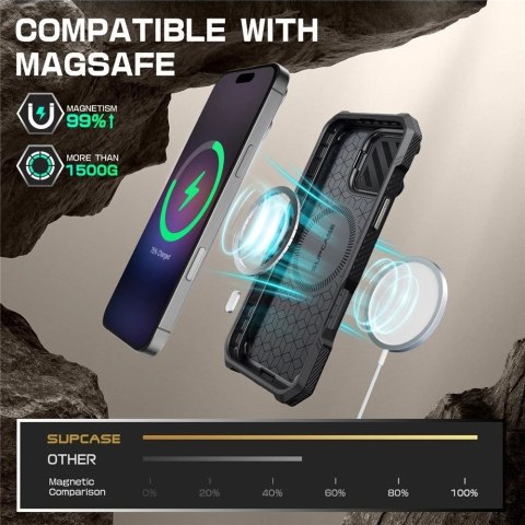 Etui Supcase UB XT Mag MagSafe do iPhone 16 Pro Tigrey