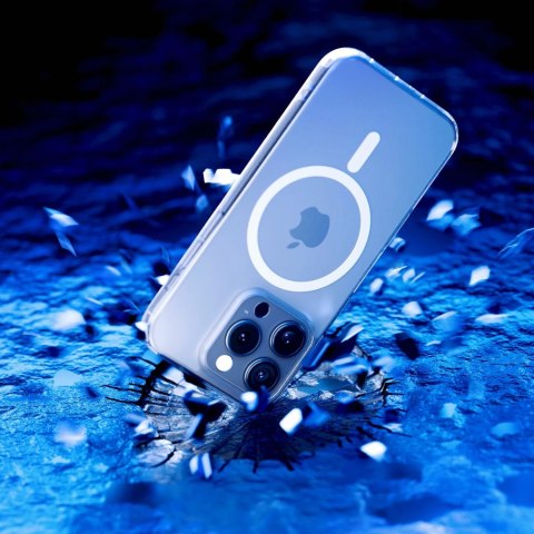 Etui do Apple iPhone 16 Pro do MagSafe 3mk MagCase wzmocniona obudowa pancerne plecki przezroczyste