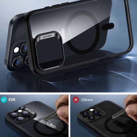 Etui obudowa ESR Classic Hybrid Halolock Magsafe & Tempered Glass do iPhone 16 Clear/Black