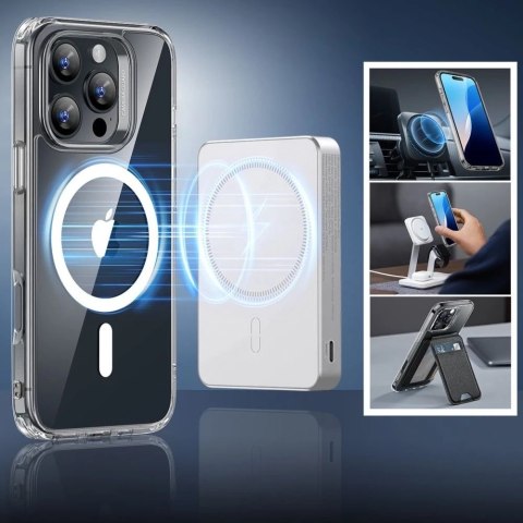 Etui obudowa ESR Classic Hybrid Halolock Magsafe & Tempered Glass do iPhone 16 Pro Clear