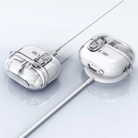 Etui ochronne Flexair do Samsung Galaxy Buds 3 / 3 Pro Clear