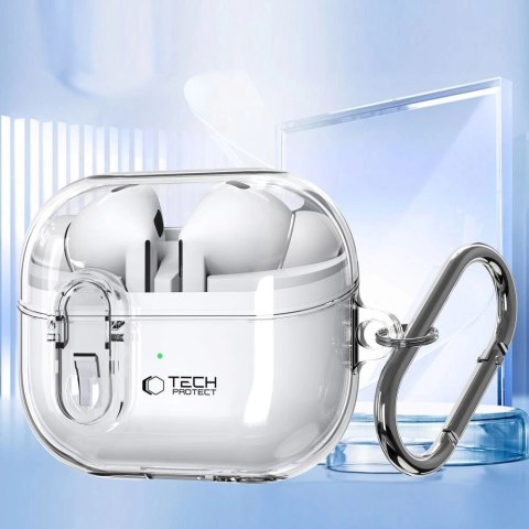 Etui ochronne Flexair do Samsung Galaxy Buds 3 / 3 Pro Clear