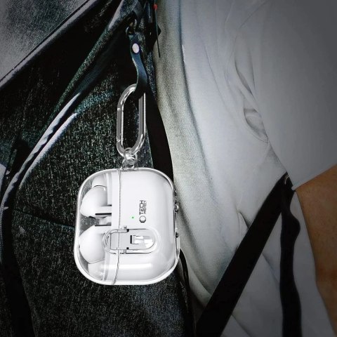 Etui ochronne Flexair do Samsung Galaxy Buds 3 / 3 Pro Clear