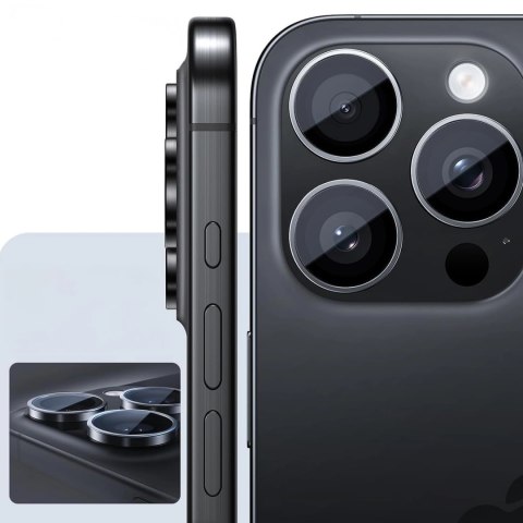 Szkło do Apple iPhone 16 Pro / 16 Pro Max osłona na aparat obiektyw 3mk Lens Protection Pro Transparent nakładka ochronna
