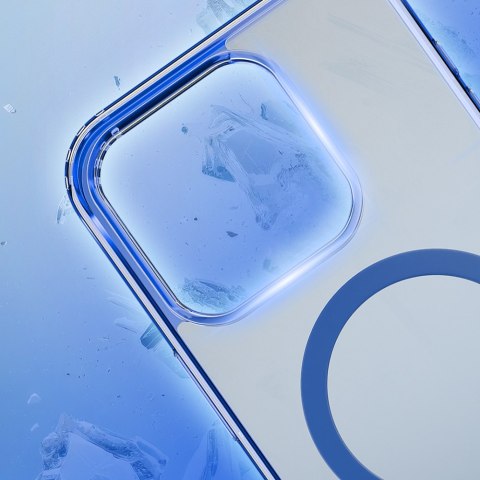 Apple iPhone 15 Plus - 3mk Frosty MagCase Blue