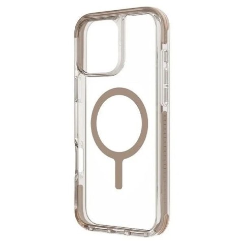 Etui UNIQ Combat do iPhone 16 Pro 6.3" Magclick Charging Złoty/Taupe Gold