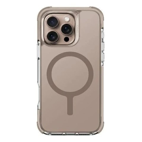 Etui UNIQ Combat do iPhone 16 Pro Max 6.9" Magclick Charging Złoty/Taupe Gold