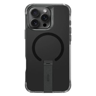 Etui UNIQ Eleva with Vertica Stand do iPhone 16 Pro 6.3" Czarny/Carbon Black