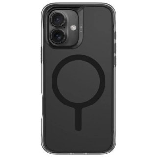 Etui UNIQ LifePro Xtreme do iPhone 16 6.1" Magclick Charging Czarny/Frost Smoke